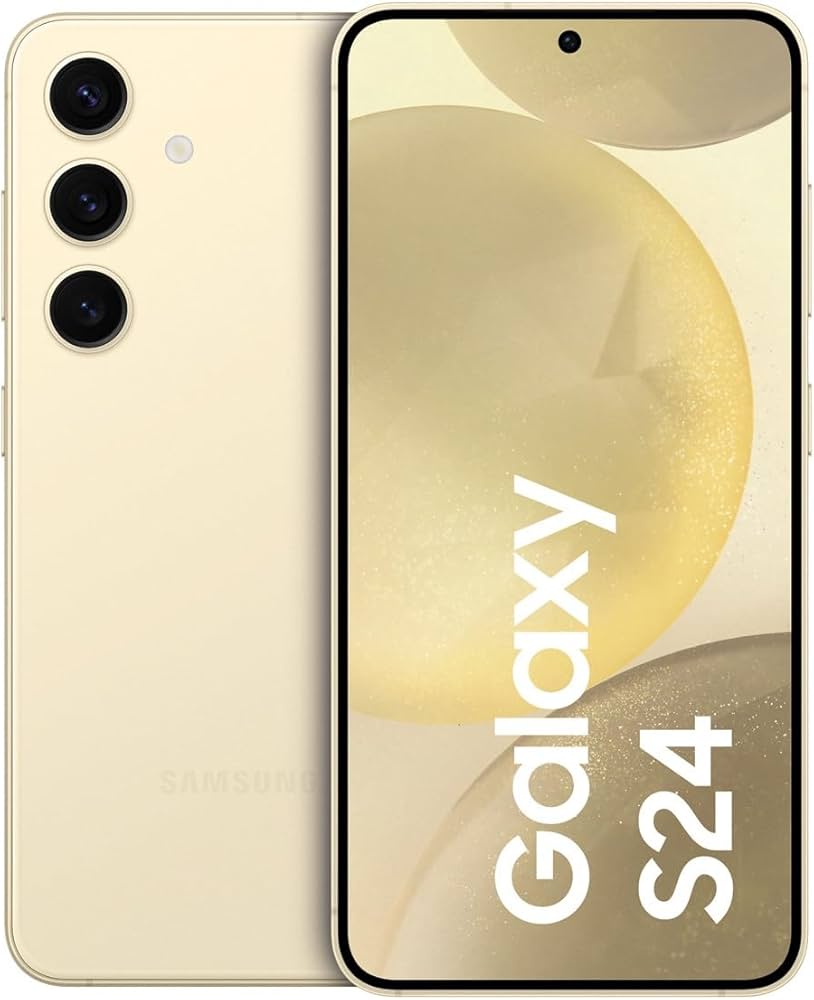 This flagship compact device brings AI, performance, and elegance into one sleek smartphone. Price: KSh 69,500 (128GB), KSh 76,000 (256GB) RAM: 8GB Internal Storage: 128GB / 256GB Main Camera: 50MP + 10MP + 12MP Front Camera: 12MP Condition: Brand New Operating System: Android 14 with One UI 6.1 + Galaxy AI Screen Size: 6.2 inches Colors: Amber Yellow, Cobalt Violet, Marble Gray, Onyx Black Battery: 4,000mAh, 25W wired, 15W wireless, PowerShare Samsung-Galaxy-S24-Amber-Yellow-in-Kenya